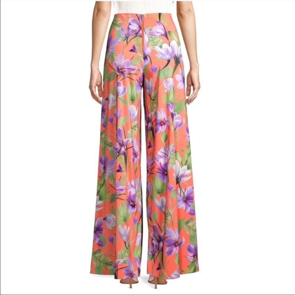 Alice and Olivia Athena Floral Wide-Leg Pants - Picture 8 of 14